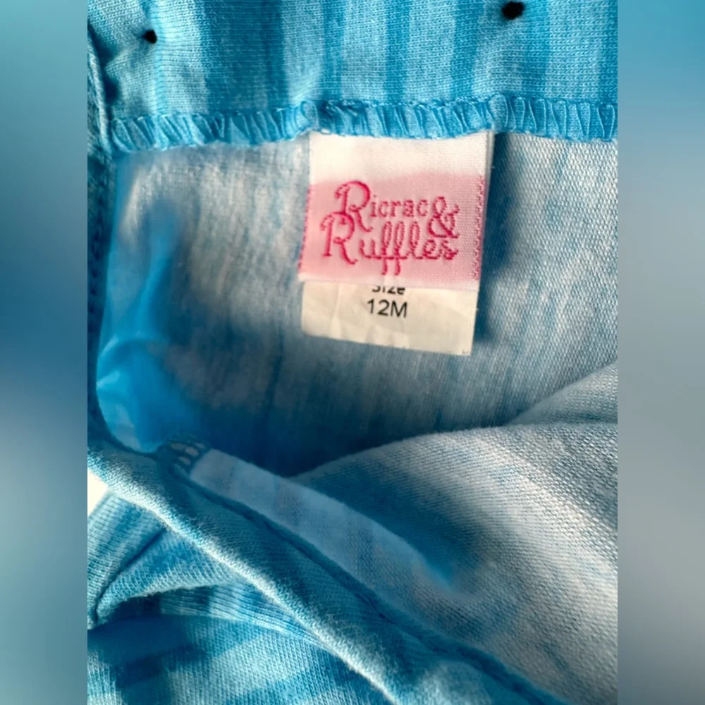 12M Ricrac & Ruffles Mystery Space Romper